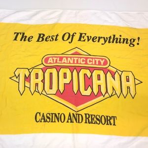 Atlantic City Tropicana Casino Vintage Towel